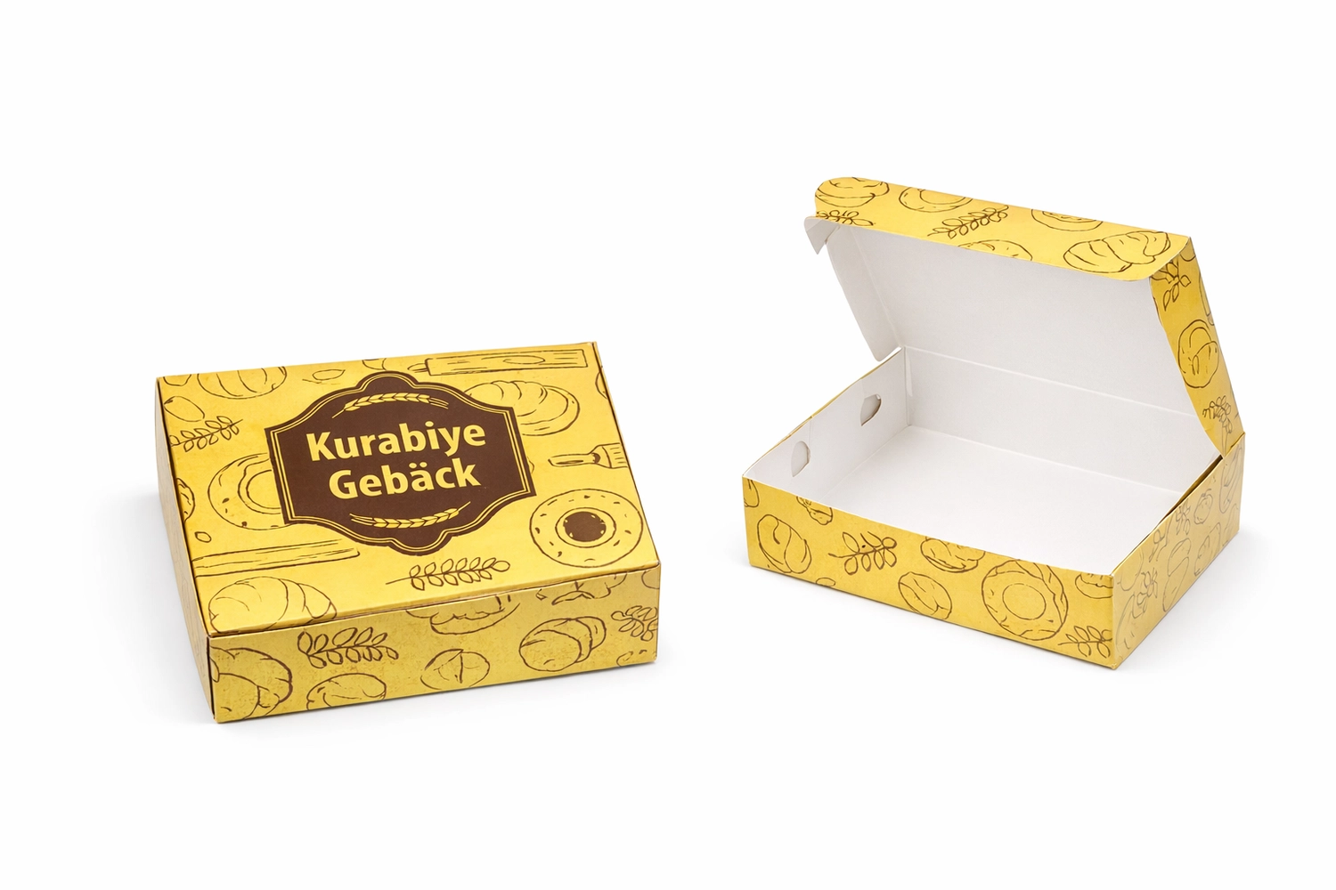 Ahmet Yalcin - Gastronomie Verpackungen - Faltschachteln für Kekse und Backlava